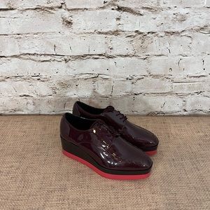 Zara Trafaluc Oxford Platforms Shoes size 37